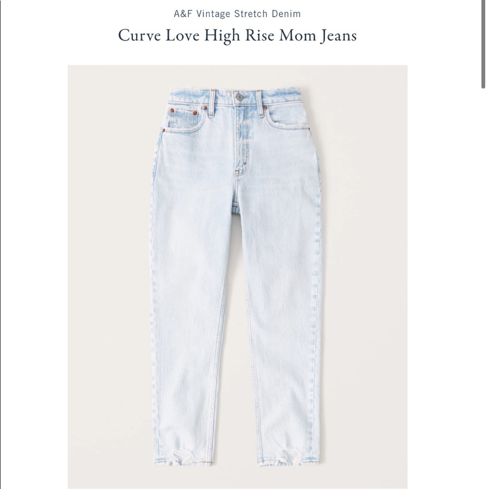 BRAND NEW W/TAGS AF Curve Love HighRise Mom Jean